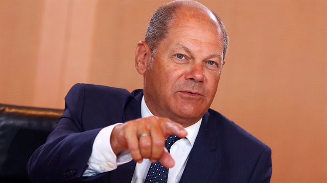 German Finance Minister and vice-chancellor Olaf Scholz 