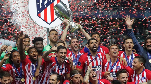UEFA Süper Kupa mücadelesinde Atletico Madrid Real Madrid'i uzatmalarda 4-2 yenerek kupanın sahibi oldu. 