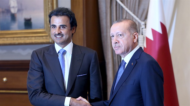 Qatari Emir Sheikh Tamim bin Hamad al-Thani in Turkey