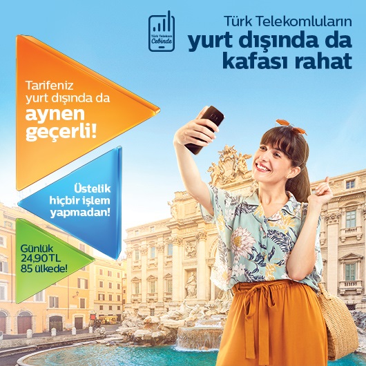 turk telekom dan yurt disinda da konusturan roaming servisi yeni safak