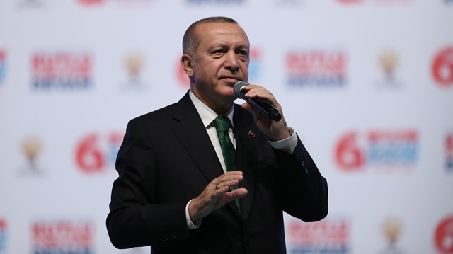 Başkan Erdoğan, AK Parti'nin 6. Olağan Kongresi'nde vatandaşlara hitap etti.