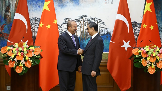 Turkish FM Çavuşoğlu in China