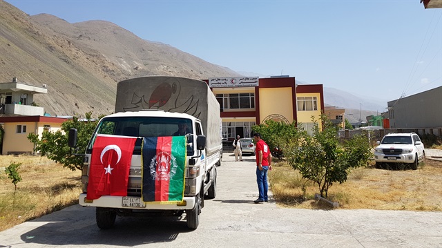 Turkish agency distributes food aid in Afghanistan