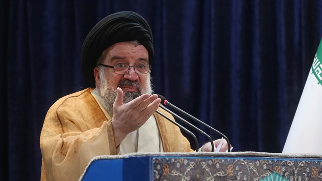 Iranian cleric Ayatollah Seyed Ahmad Khatami 