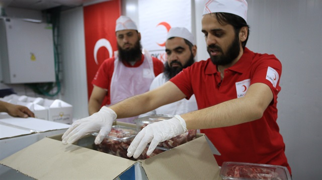 Turkish charity distributes Eid meat to 2.3M worldwide