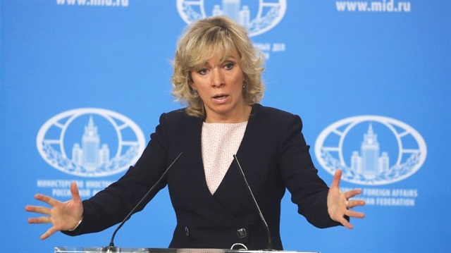 Russian Foreign Ministry spokeswoman Maria Zakharova