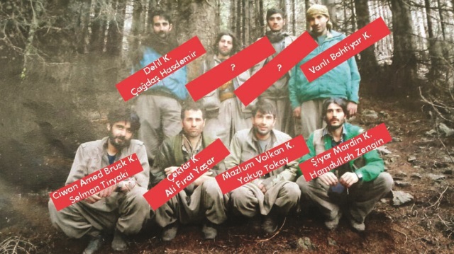 Ordu'da etkisiz hale getirilen bir teröristin üzerinden çıkan fotoğraftaki tüm PKK'lıların öldürüldüğü belirlendi.