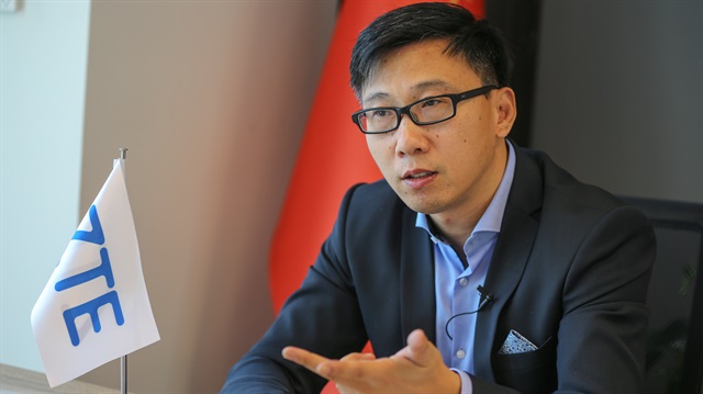 Çinli teknoloji şirketi ZTE'nin Orta ve Doğu Avrupa Genel Müdür Yardımcısı Li Ming