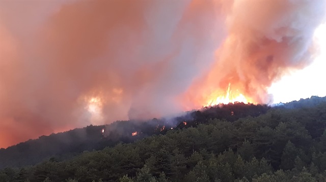 Kastamonu'daki yangının kontrol altına alındığı ve ekiplerin soğutma çalışmalarına devam ettiği açıklandı.