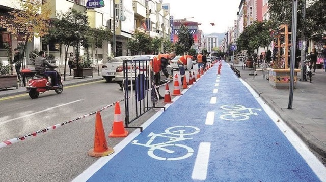 3 bin kilometrelik bisiklet yolu yapımı için belediyelere Bakanlıkça maddi destek verilecek.