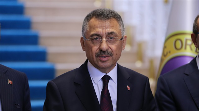 Turkey’s vice president Fuat Oktay