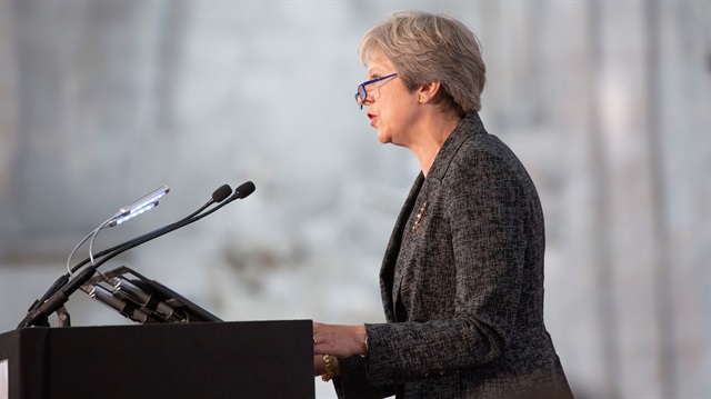 Britain's Prime Minister Theresa May