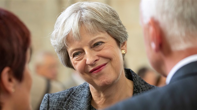 Britain's Prime Minister Theresa May