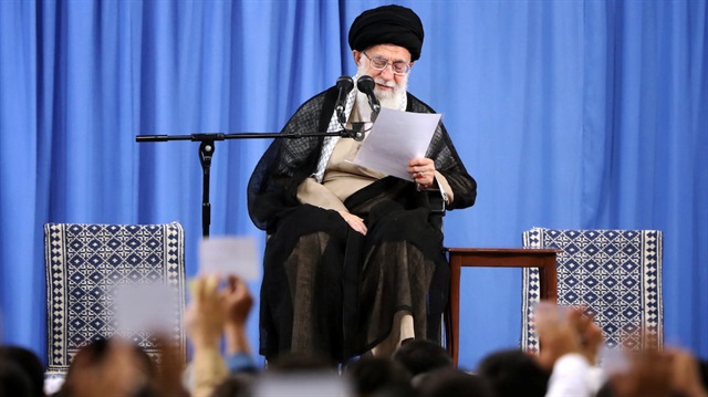 Iran's Supreme Leader Ayatollah Ali Khamenei 