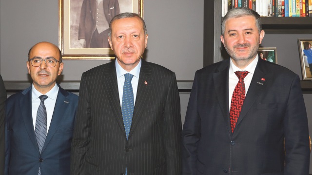 İbrahim Uyar - Cumhurbaşkanı Recep Tayyip Erdoğan - Abdurrahman Kaan