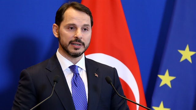 Turkish Treasury and Finance Minister Berat Albayrak in France  