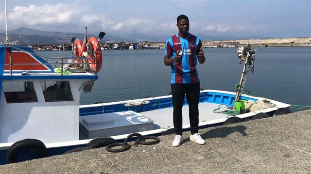 Ekuban Trabzonspor'da 18 numaralı formayı giyecek.