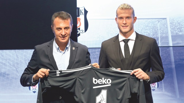 Beşiktaş, Loris Karius için imza töreni düzenledi