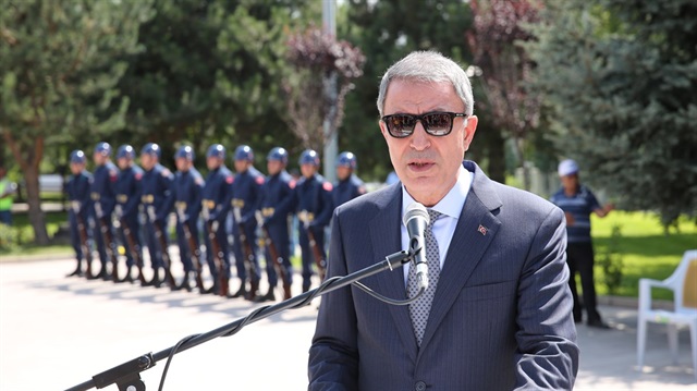 Milli Savunma Bakanı Hulusi Akar, Münbiç ve İdlib konusunda açıklamalarda bulundu.