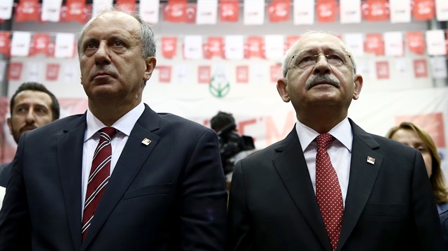 Kılıçdaroğlu ve İnce arasında 24 Haziran'dan bu yana devam eden başkanlık krizi son toplantıda da gündeme geldi.