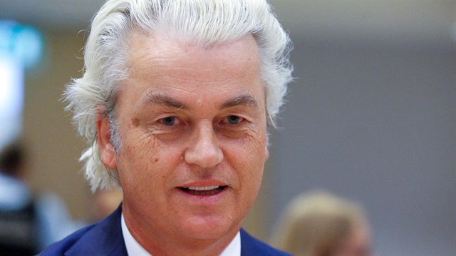Geert Wilders, leader of the right-wing Party for Freedom