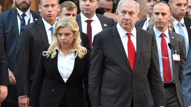İsrail Başbakanı Binyamin Netanyahu ve eşi Sara Netanyahu
