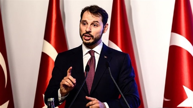 Turkey’s Minister of Treasury and Finance Berat Albayrak 