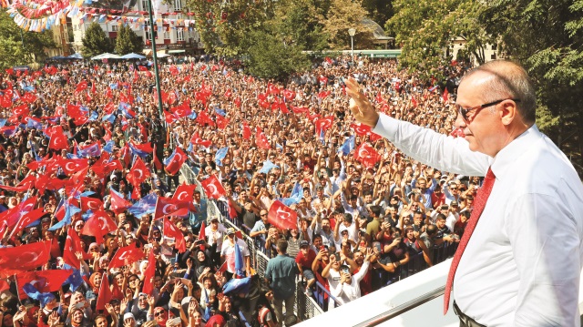 Erdoğan, Balıkesir’de astsubay mezuniyet törenine katıldı.