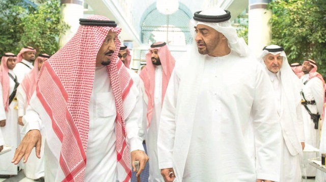 Suudi Arabistan Kralı Selman - BAE Veliaht Prensi Muhammed bin Zayed