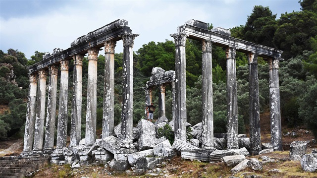 Zeus Lepsynos Temple in Euromos