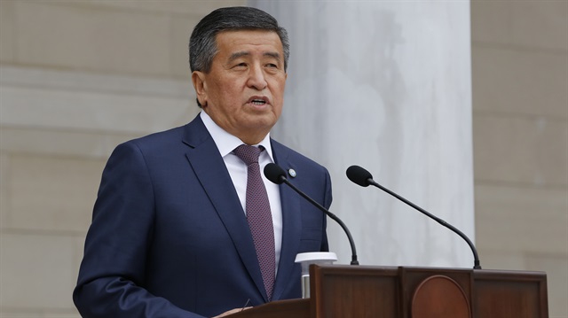 President Sooronbay Jeenbekov