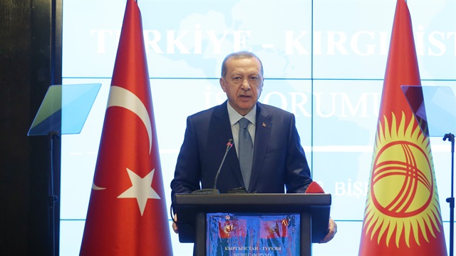 Başkan Erdoğan, Kırgızistan'da S-400 ve dolar konusunda önemli açıklamalarda bulundu.