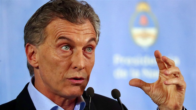 Argentina's President Mauricio Macri