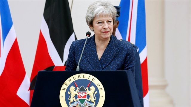 Britain's Prime Minister Theresa May 