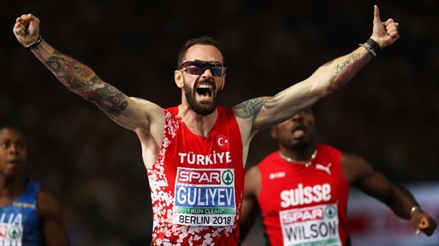 Turkey's Guliyev nominated for Euro athlete of month