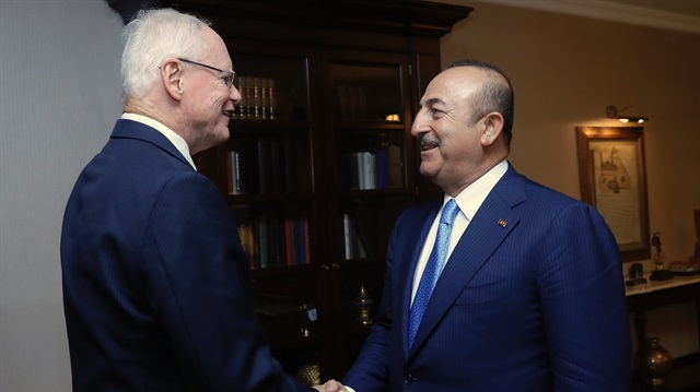 Dışişleri Bakanı  Çavuşoğlu, ABD'nin Suriye Özel Temsilcisi Jeffrey'yi bugün kabul etmişti.