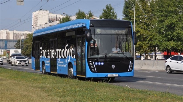 Rusya'da yeni dönem resmen başladı: Elektrikli otobüsler yollarda!