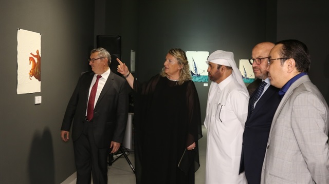 Fatih Mika opens ‘Endless Entrust’ exhibition in Doha