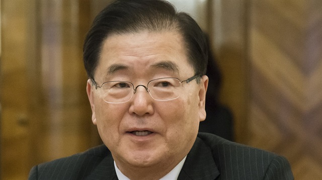 South Korea's National Security Office chief Chung Eui-yong