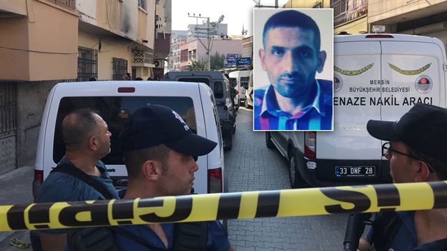 Mersin'de bir evde 5 kişinin öldüğü bilgisini alan polisler bölgede geniş çaplı güvenlik önlemleri almıştı.