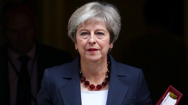 Britain's Prime Minister Theresa May 