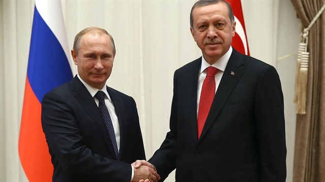 Cumhurbaşkanı Recep Tayyip Erdoğan ve Rus lider Vladimir Putin