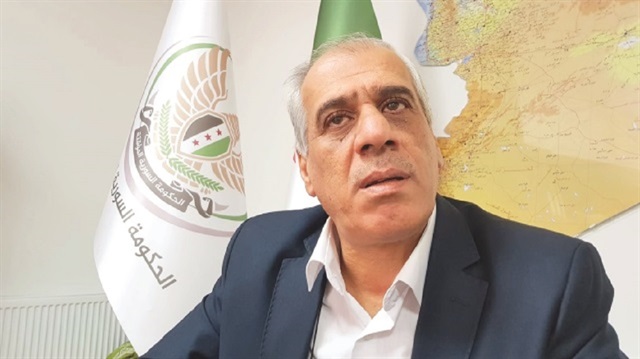 Syrian opposition head Jawad Abu Hatab