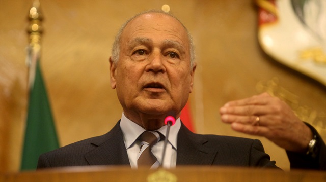 Arap Birliği Genel Sekreteri Ahmed Ebu Gayt,