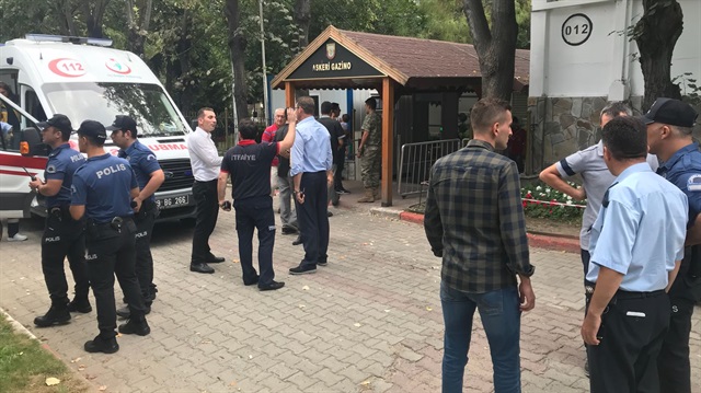 Olay yerine, Kırklareli Belediyesi itfaiye ekipleri ve ambulanslar sevk edildi.