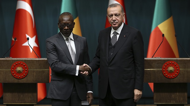 Başkan Erdoğan Benin Cumhurbaşkanı Talon ile ortak basın toplantısında konuştu.