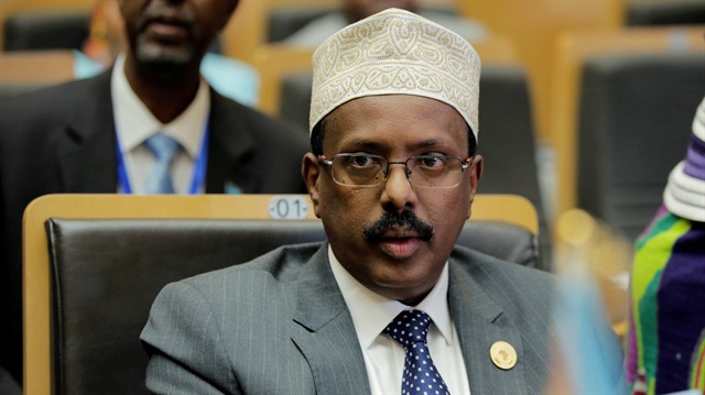  Somalia's President Mohamed Abdullahi Mohamed 