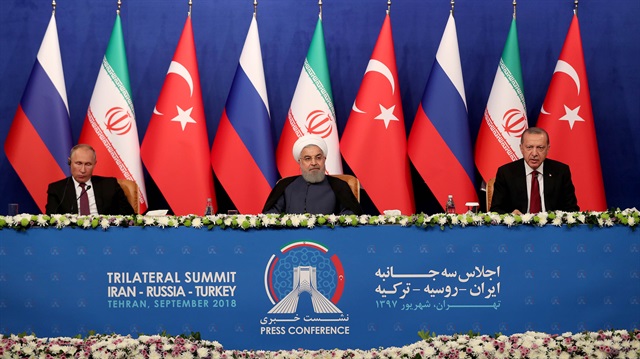 Turkey - Iran - Russia trilateral summit in Tehran  