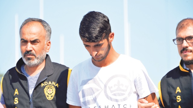 Kameralara yakalanan Serhat Yüksekyayla ve suç ortağı tutuklanarak cezaevine gönderildi.