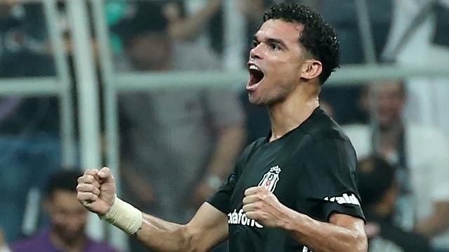 Pepe, Beşiktaş'ın Partizan'la karşılaştığı maçta fileleri havalandırmayı başardı.